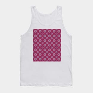 Elephant And Flower Boho Mandala Tank Top